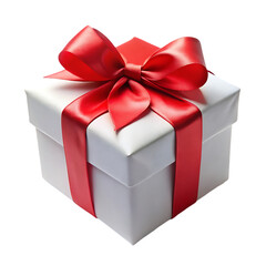 Obraz premium red gift box