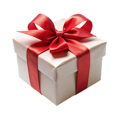 Obraz premium red gift box