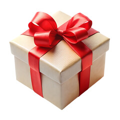 Obraz premium red gift box