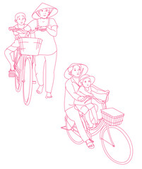 illustration, vector, outline, sketch, coloring