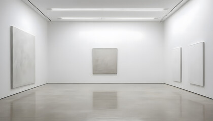 Minimalist Art Gallery