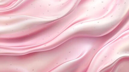 Fototapeta premium Pink Silk Waves Texture Background.