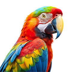 Fototapeta premium blue and yellow macaw