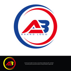 Ab Logo Vector Art , Letter AB ,  AB Logo , AB Logo Design .