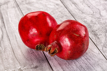 Fresh sweet juicy pomegranate fruit