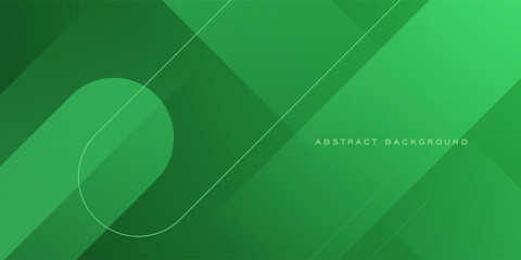 Abstract overlap green dynamic color background. Trendy shapes element pattern. Eps10 vector