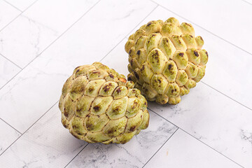Ripe sweet juicy anona fruit