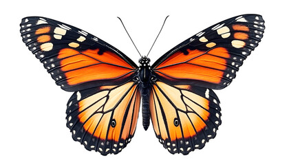 Fototapeta premium butterfly monarch isolated