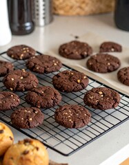 Fototapeta premium chocolat cookies
