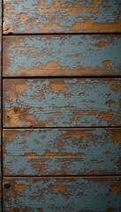 Fototapeta premium Aged wooden surface, grey & orange tones, horizontal , grey, horizontal