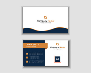 Professional Medical Business Card Template or business card corporate identity design.