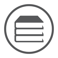 Open book icon pictogram set illustration