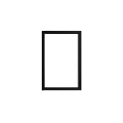 empty frame on the wall