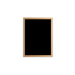 empty frame on the wall