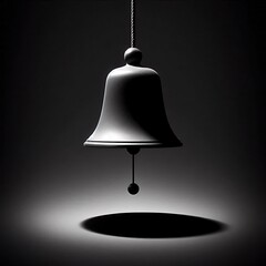 Obraz premium Silent Bell with Suspended Clapper