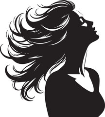 Hair Flip illustration
