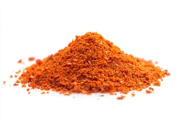 Paprika Powder Spice Isolated on White Background - Vibrant Red Seasoning for Cooking & Food Photography