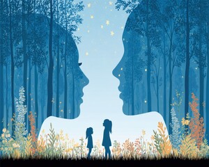 Emotional Connection and Support in Childrens Mental Health Awareness Campaign During the Mental Health Week