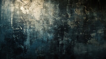 Obraz premium dark blue grunge texture background