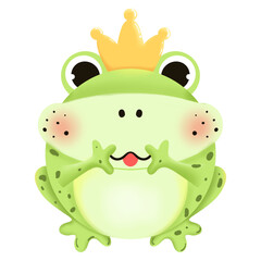 Obraz premium green frog