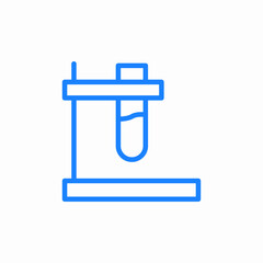 centrifuge tubes icon sign vector