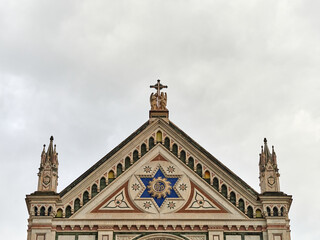 Basilica of the Holy Cross, Florence, Italy. 