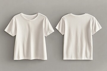 Blank white t-shirt mockup (3)