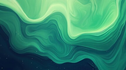 Obraz premium abstract green liquid marble swirl background