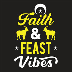 Faith And Feast Vibes Eid Celebration Design
