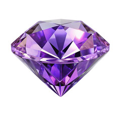 diamond on white background