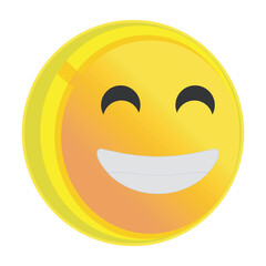 Fototapeta premium happy smiley face