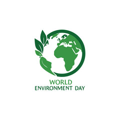 World environment day logo