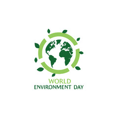World environment day logo