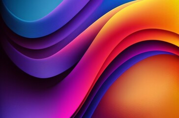 Obraz premium Abstract Red Yelllow Blue Lines 3D texture geometric colorful background Photo
