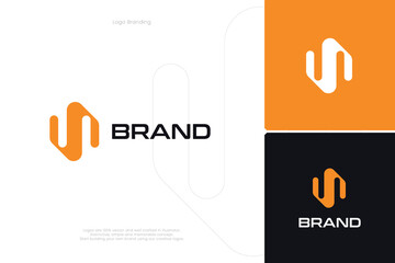 S Letter trademark brand logo