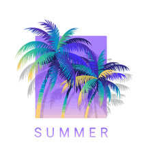 palm tree vector illustration © Erkan