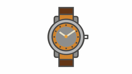 A black wristwatch with a silver face shows how time, in each minute and hour, relates to business and luxury, reminding us that time is money