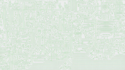 Obraz premium PNG Clean modern digitalism background with copy text space green electronics blackboard.