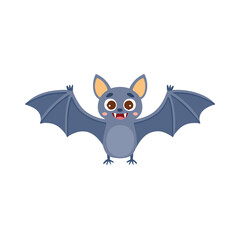 Flying Cute Bat Design