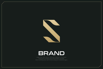 S Letter trademark brand logo