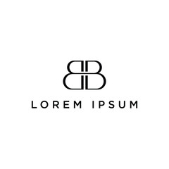 BB logo icon vector