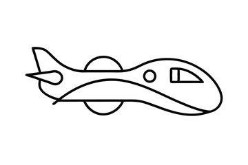 Transport and Travel Hand Drawn Line Symbols
