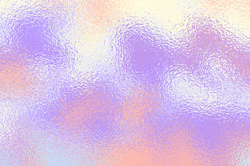 Trendy holographic background. Iridescent foil texture.