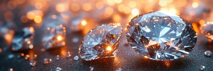 Sparkling Diamonds with Luxury Gems.