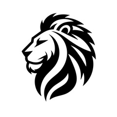 Fototapeta premium Asiatic Lion Logo Symbol Icon 