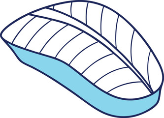 piece of tuna vector illustration. tuna fish meat icon