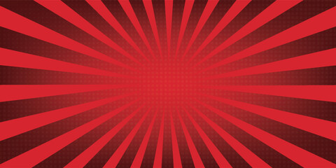 Red diagonal geometric shape with halftone. Modern fiber textured vector eps 10