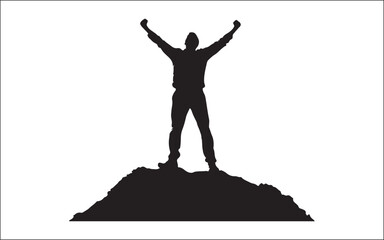 silhouette of a woman