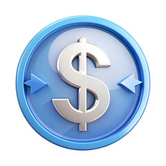 Obraz premium dollar sign icon