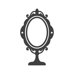 Obraz premium mirror isolated on white